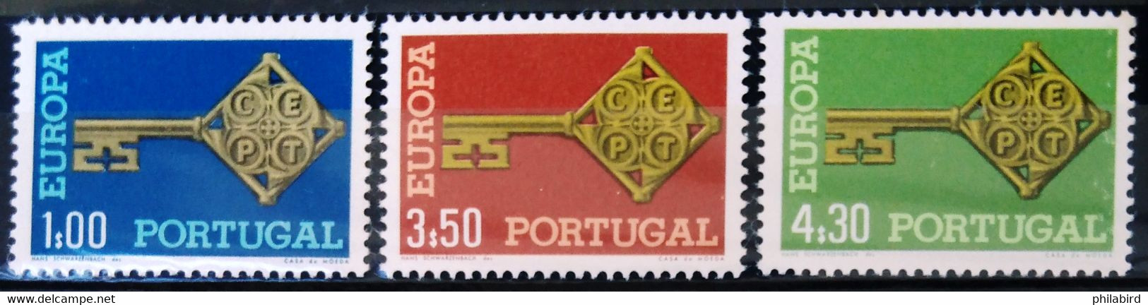 EUROPA 1968 - PORTUGAL                  N° 1032/1034                       NEUF** - 1968