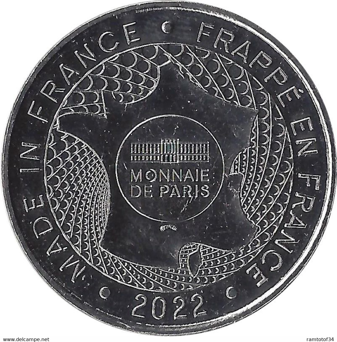 2022 MDP251 - MÂCON - La Ville De Mâcon Le Pont-Saint-Laurent / MONNAIE DE PARIS - 2022