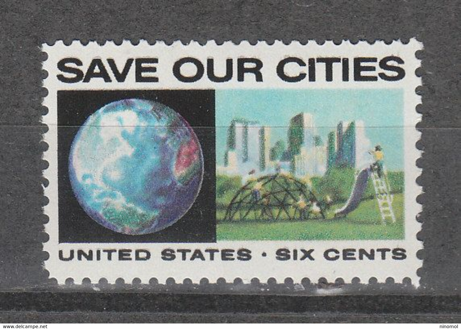 U.s.a.  - 1970. Salva La Nostra Città Dallo Smog.Save Our City From Smog.. MNH - Milieuvervuiling