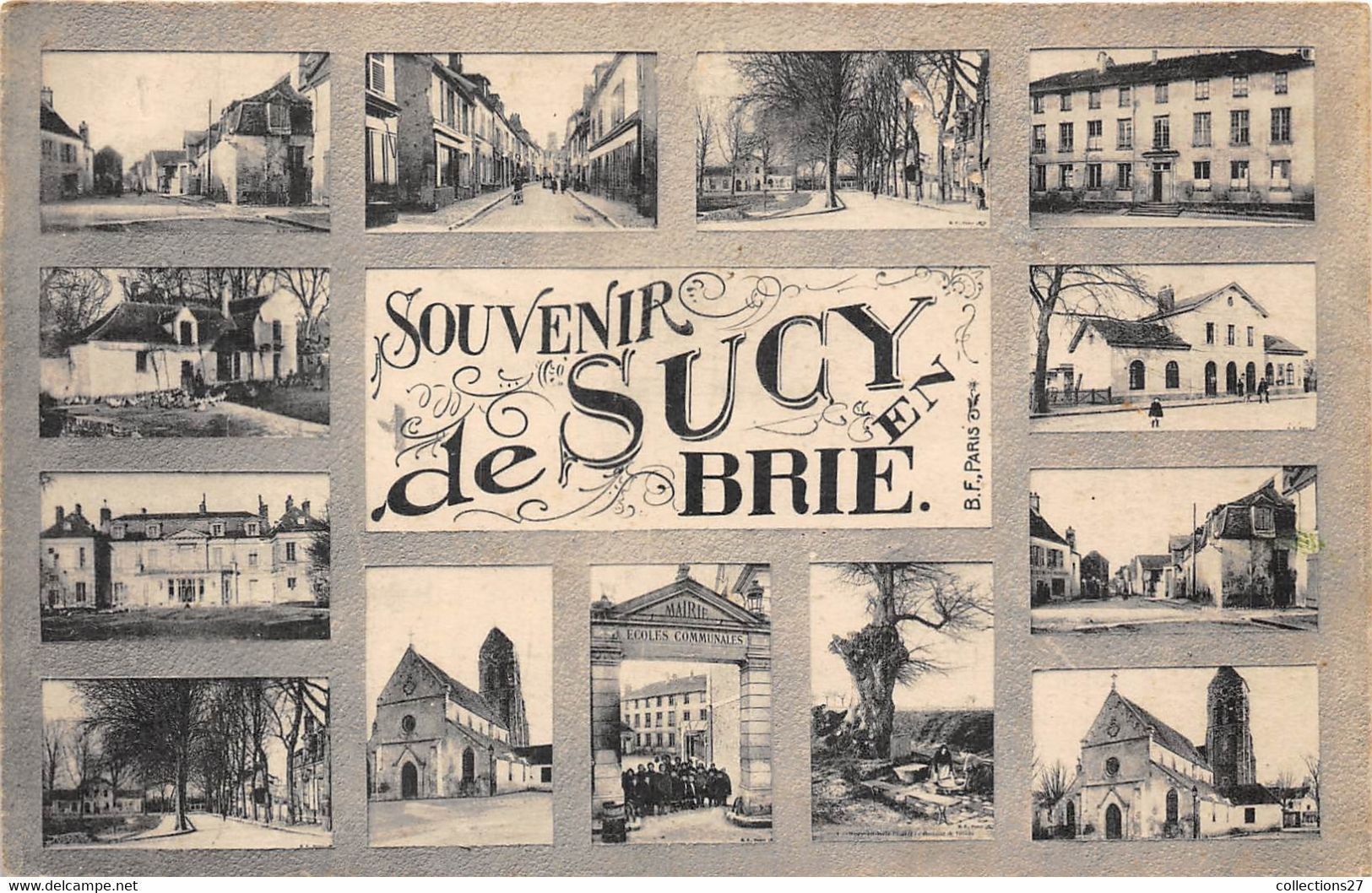 94-SUCY-EN-BRIE- SOUVENIR MULTIVUES - Sucy En Brie