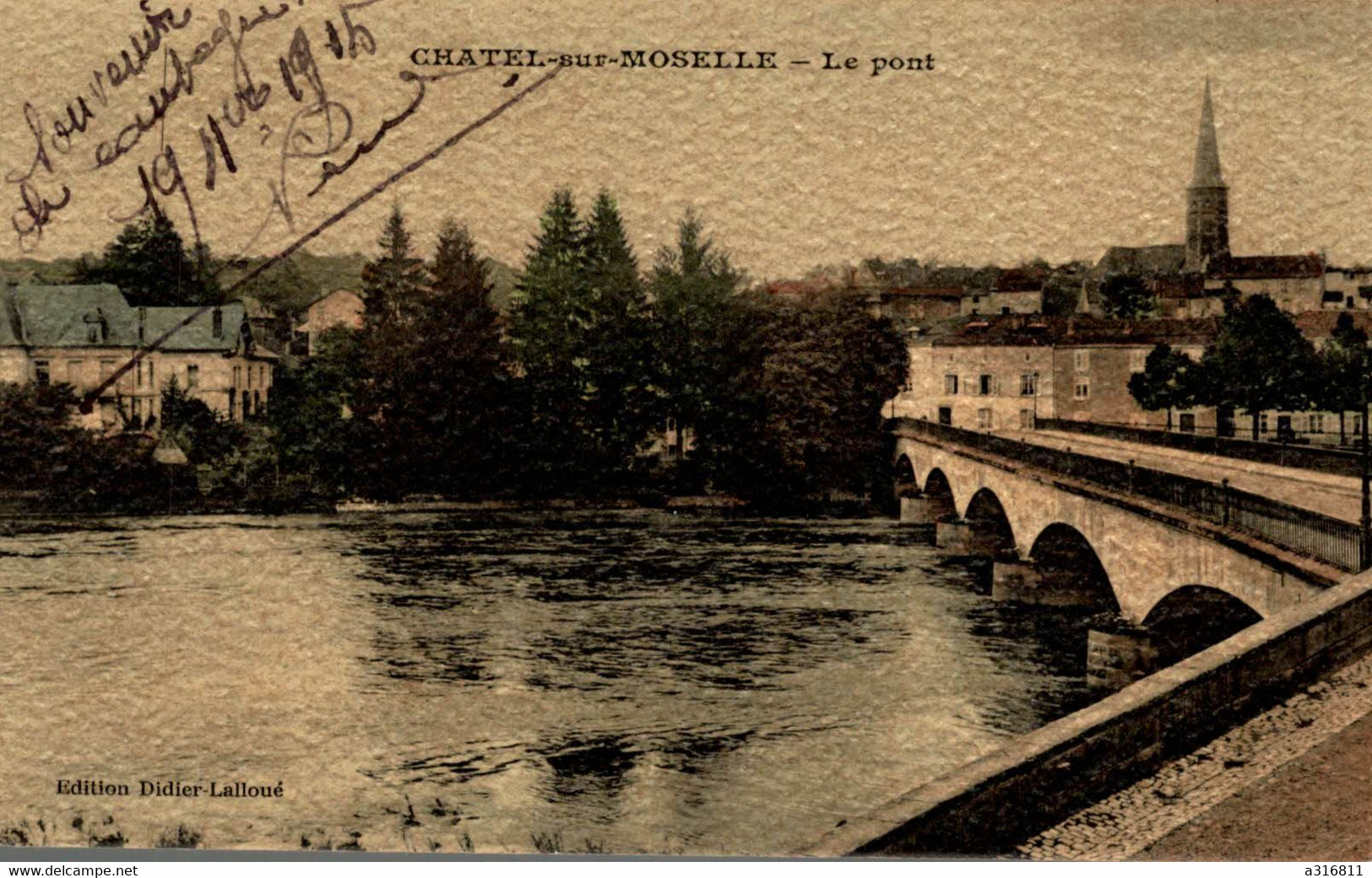 Châtel Sur Moselle Le Pont - Chatel Sur Moselle