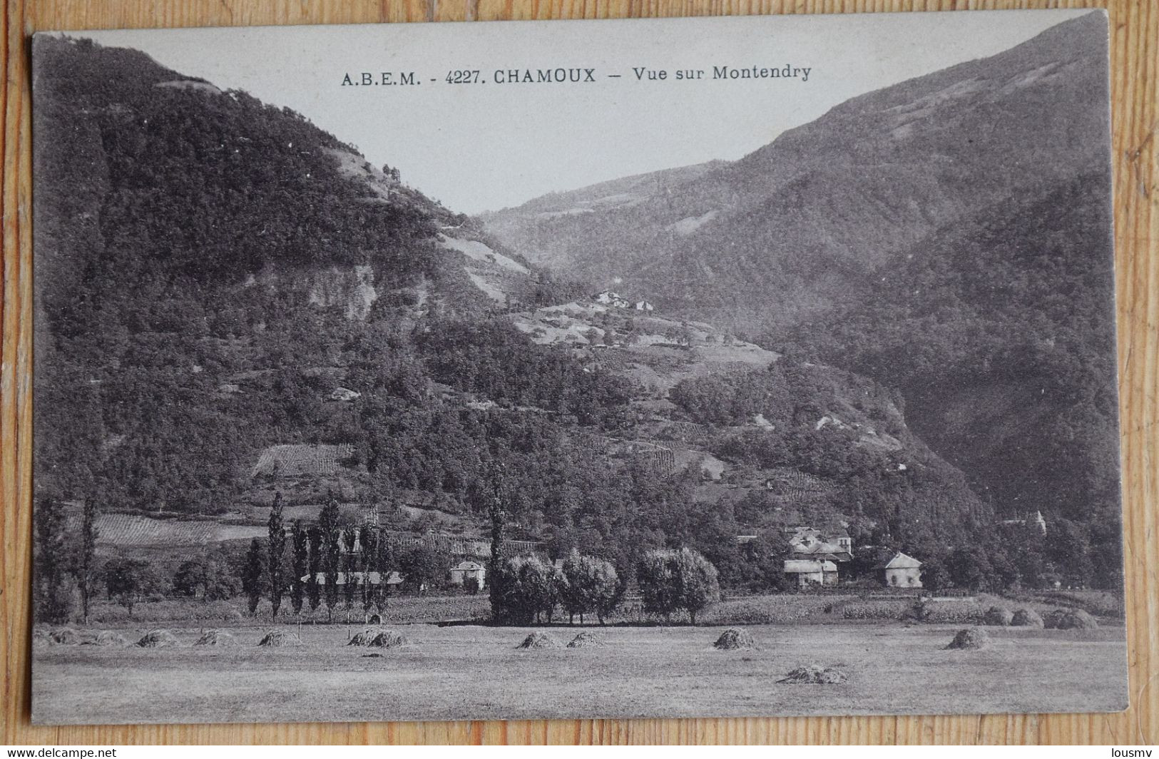 73 : Chamoux - Vue Sur Montendry - (n°22711) - Chamoux Sur Gelon