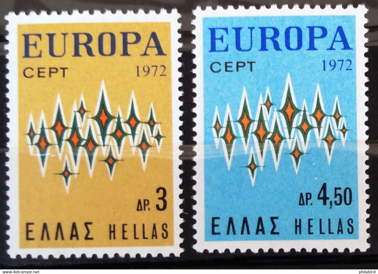 EUROPA 1972 - GRECE                  N° 1084/1085                   NEUF** - 1972