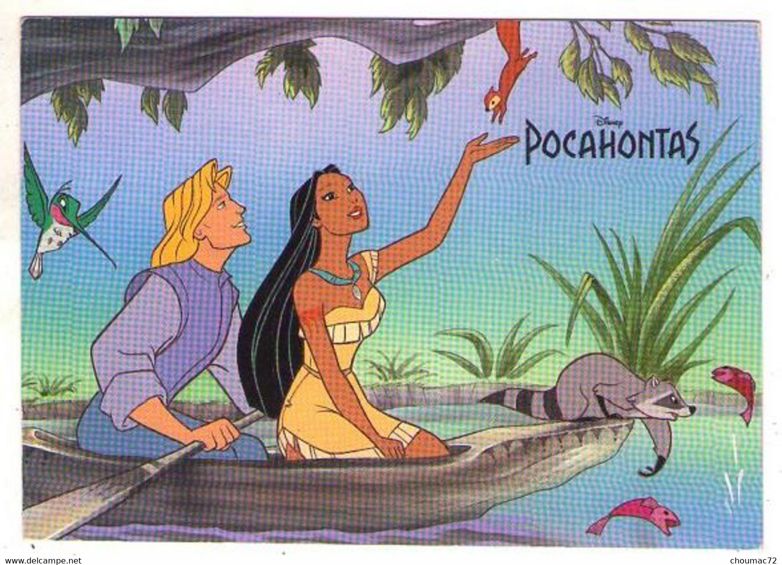 Disney 004, MD Paris Chromovogue D 920 6, Pacahontas - Autres & Non Classés