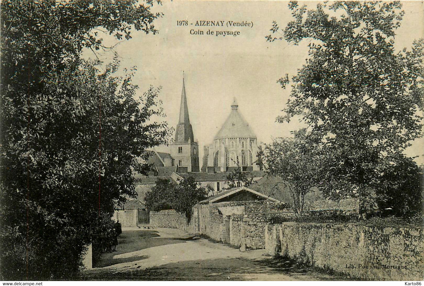 Aizenay * Rue Route , Coin De Paysage Du Village - Aizenay