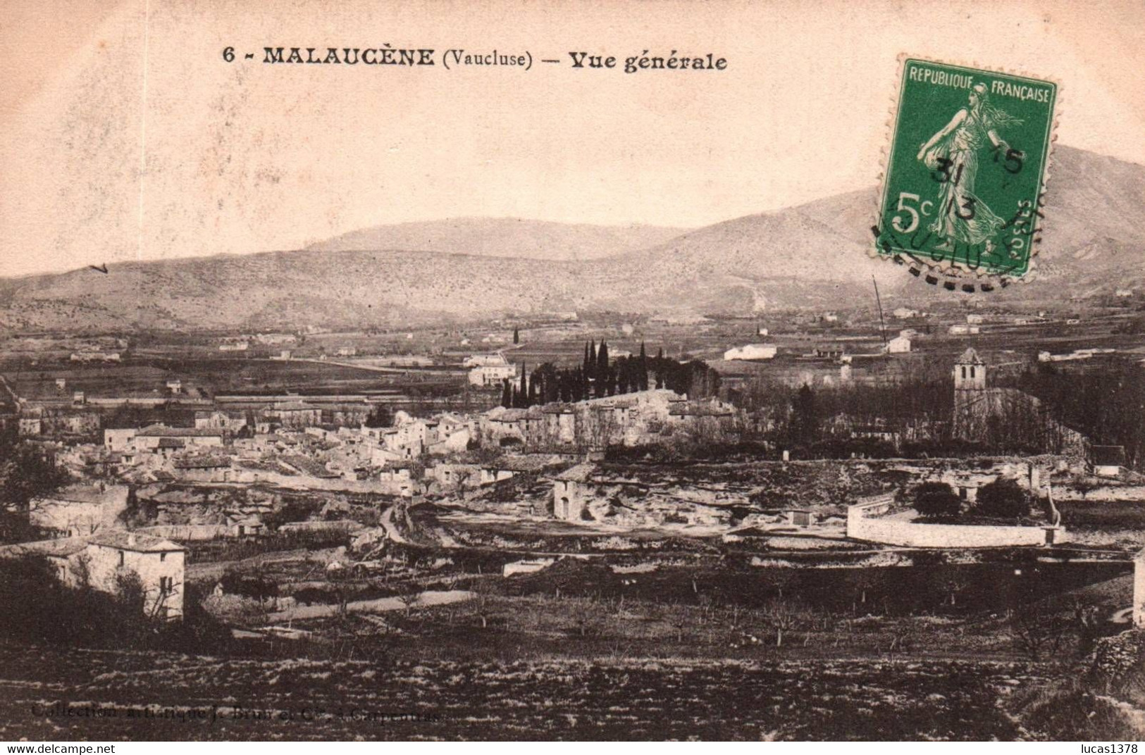 84 / MALAUCENE / VUE GENERALE - Malaucene