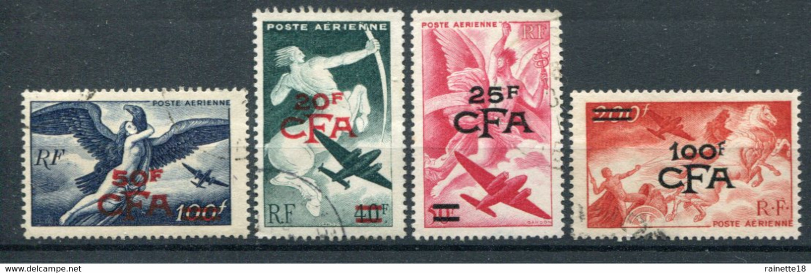 Réunion        PA   45/48  Oblitérés - Poste Aérienne