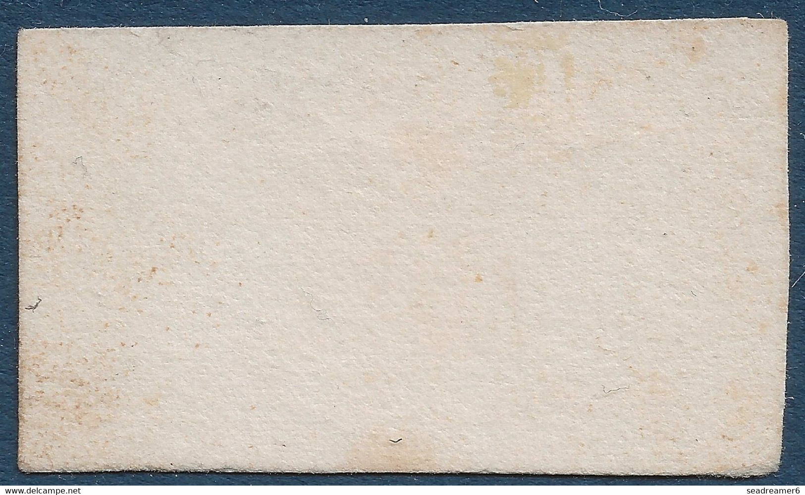 France Napoléon  Paire 1853/62 Type I Essai 25c Bistre Sans Gomme Sur Papier Carton Tres épais TTB - Sonstige & Ohne Zuordnung