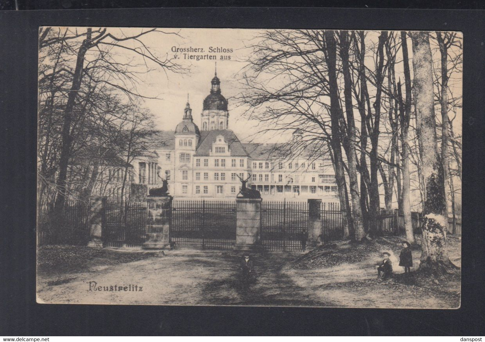 Dt. Reich AK Neustrelitz Schloss 1915 - Neustrelitz