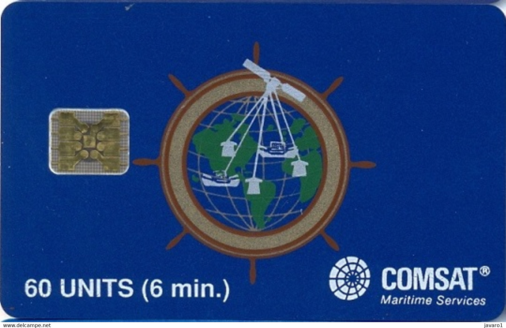 COMSAT : COM05 60u COMSAT SI-4 (ctrl 0989) MINT - [2] Chip Cards