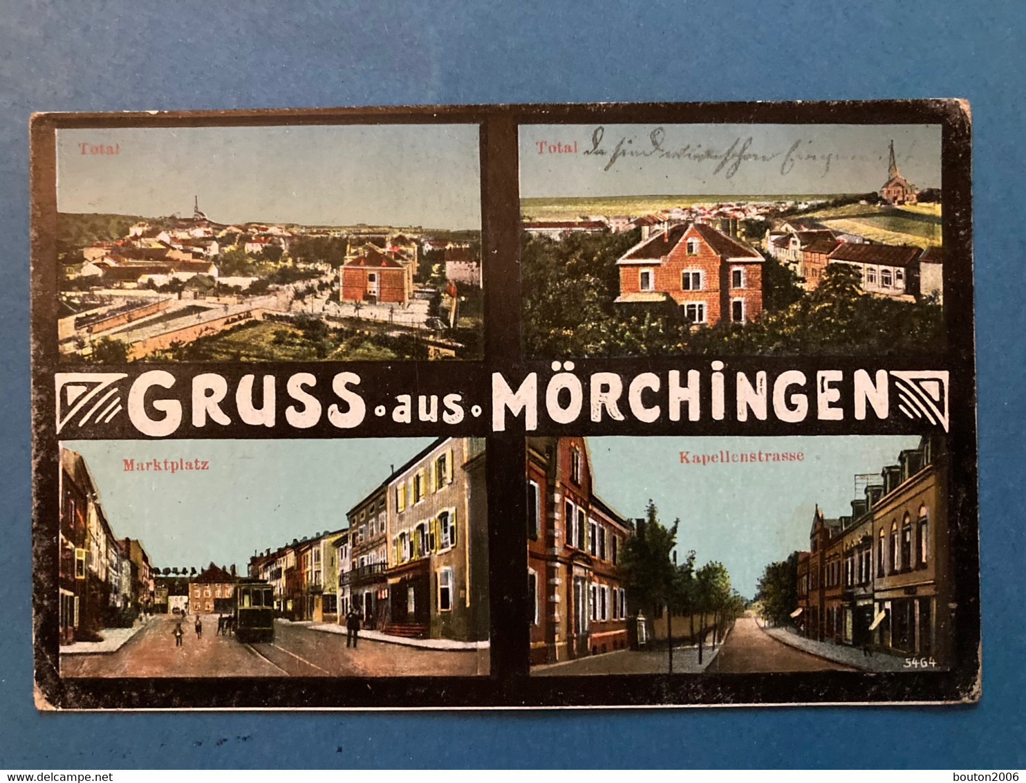 Morhange Mörchingen Kapellenstrasse 1914 Marktplatz Tramway - Morhange