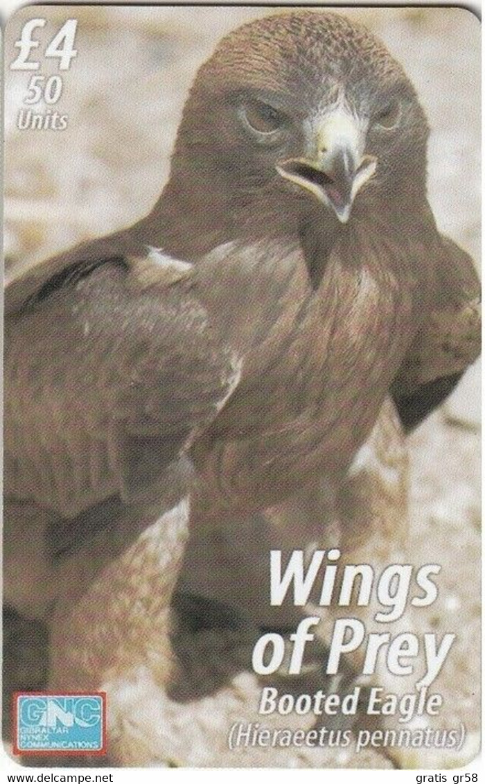 Gibraltar - GIB-C-14, Booted Eagle, 2001, 5000ex, VF Used` - Gibraltar