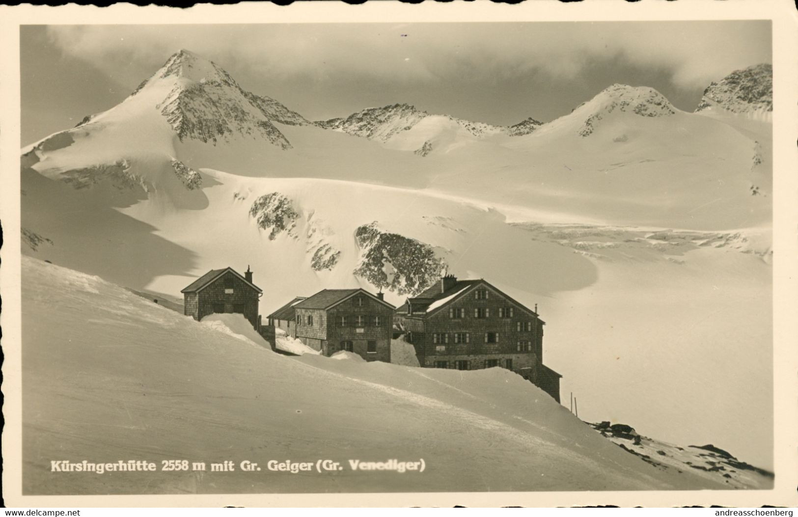 Kürsingerhütte Mit Großer Geiger - Neukirchen Am Grossvenediger