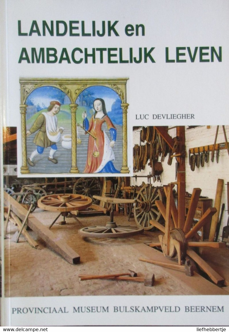 Landelijk En Ambachtelijk Leven - Oude Gebouwen En Gebruiksvoorwerpen - Folklore Heemkunde - 1992 - Histoire