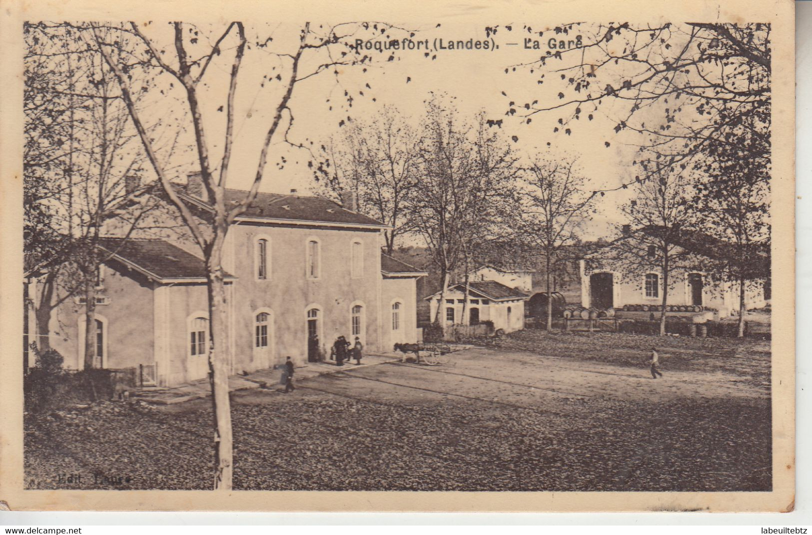 ROQUEFORT ( Landes ) - La Gare  PRIX FIXE - Roquefort