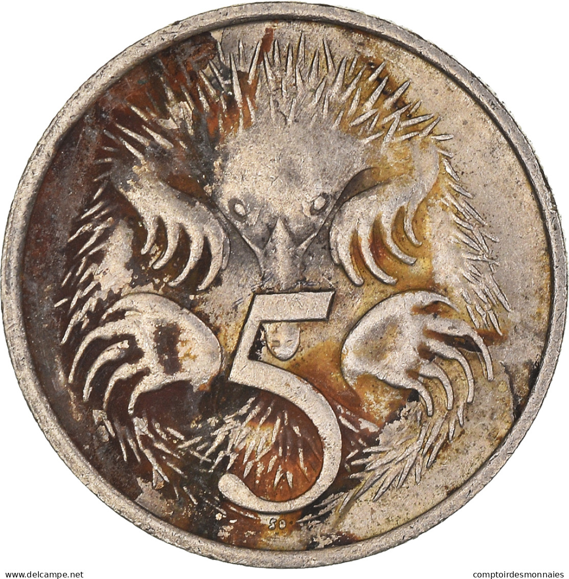 Monnaie, Australie, 5 Cents, 1981 - Victoria