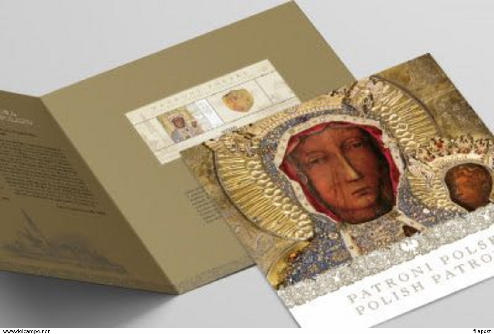 Poland 2022 / Patrons Of Poland - Our Lady Of Jasna Gora, Black Madonna Of Czestochowa, Pauline Monastery / Folder New! - Postzegelboekjes