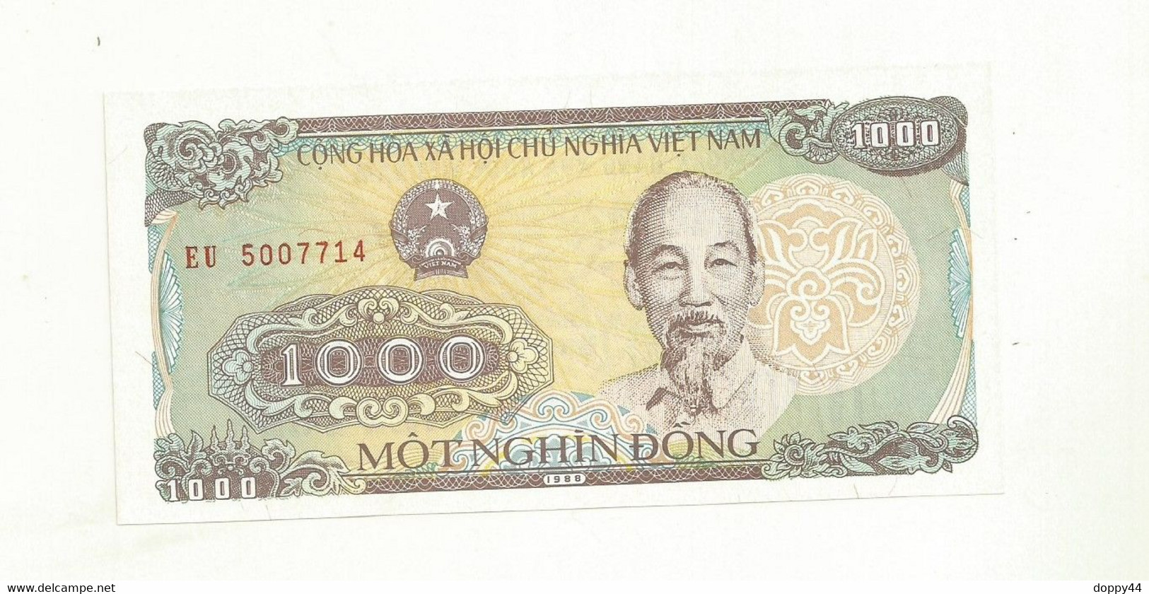 BILLET VIET NAM 1000 DONG EMIS EN 1988 NEUF SUPERBE. - Vietnam