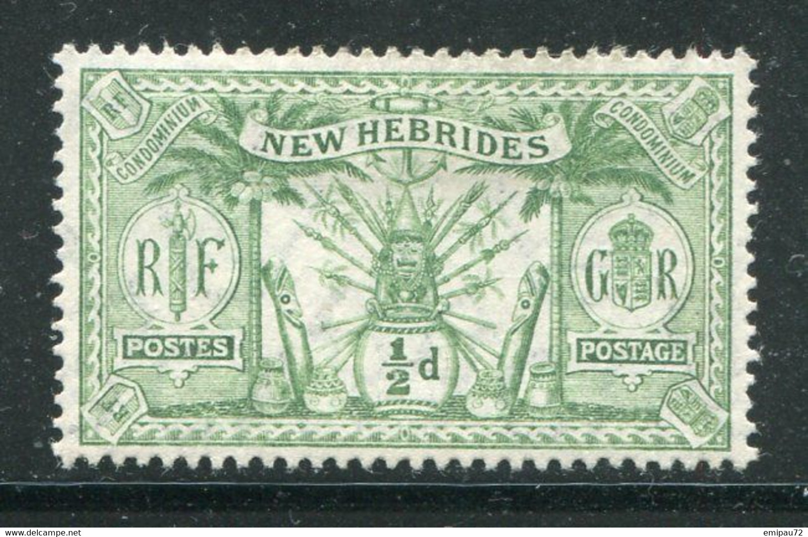 NOUVELLES HEBRIDES- Y&T N°49- Neuf Avec Charnière * - Nuovi