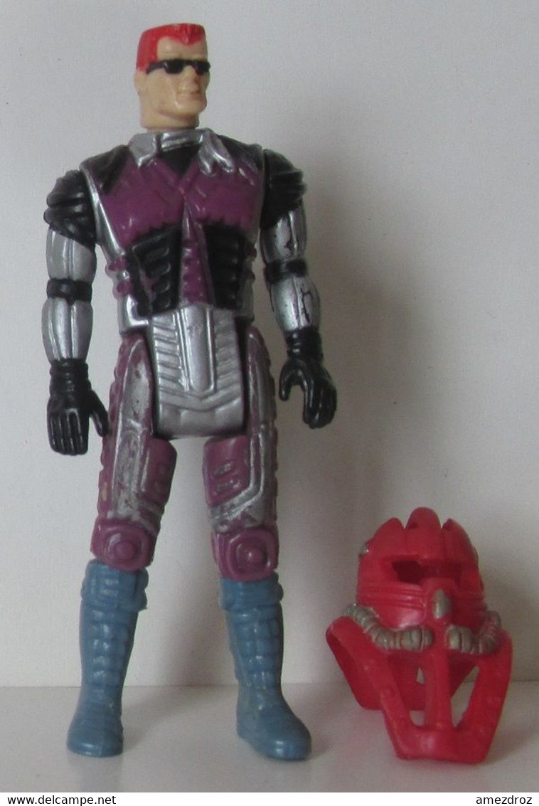 Figurine M.A.S.K Lester Sludge Mudslinger Mask  Série 3 1987 Alliance V.E.N.O.N.  (9) - Other & Unclassified