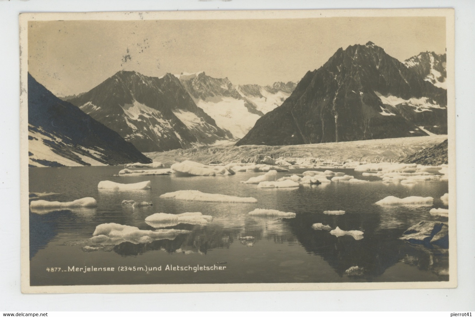 SUISSE - MERJELENSEE Und Aletschgletscher - Lens