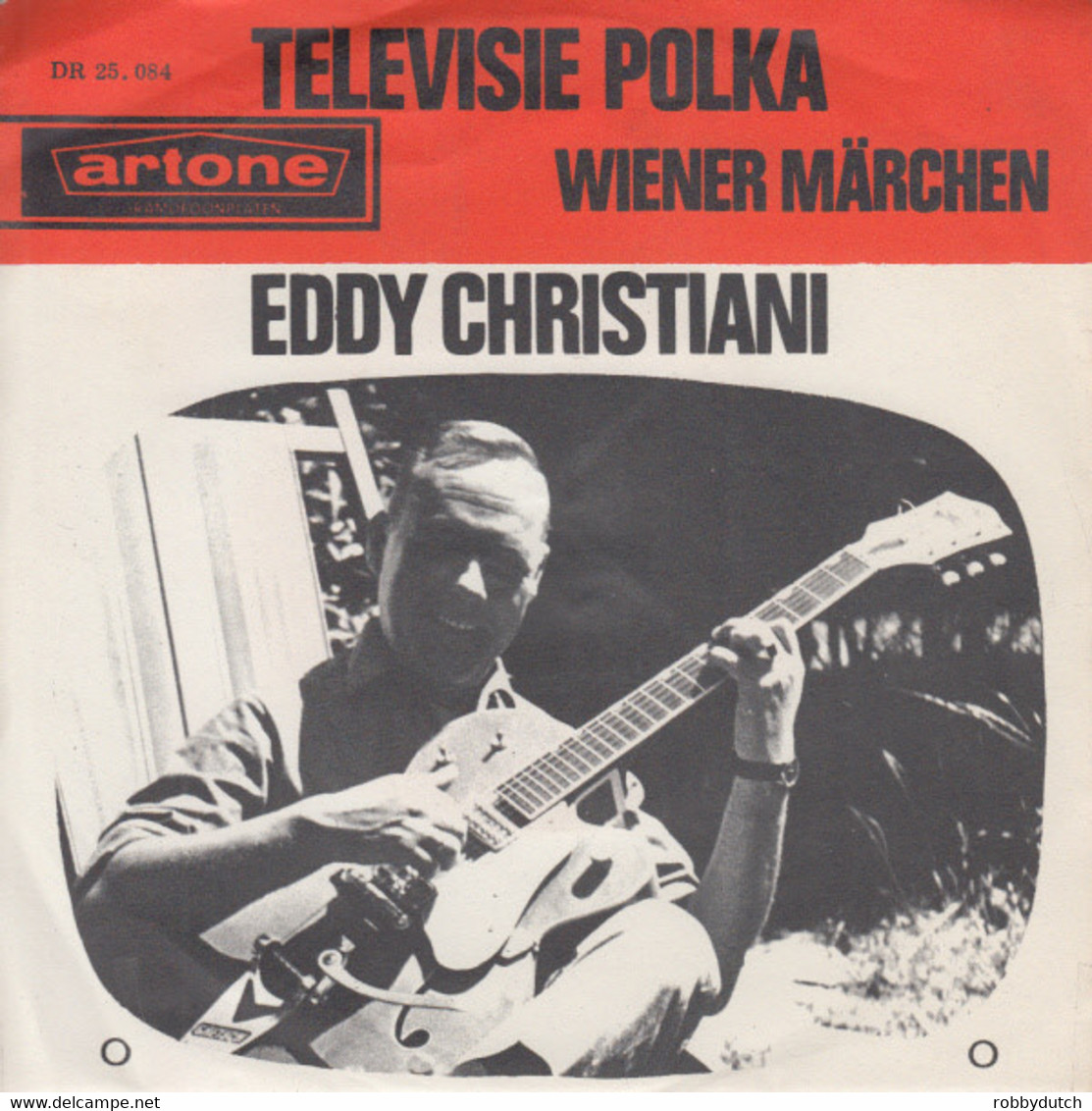 * 7" *   EDDY CHRISTIANI - TELEVISIE POLKA - Instrumental