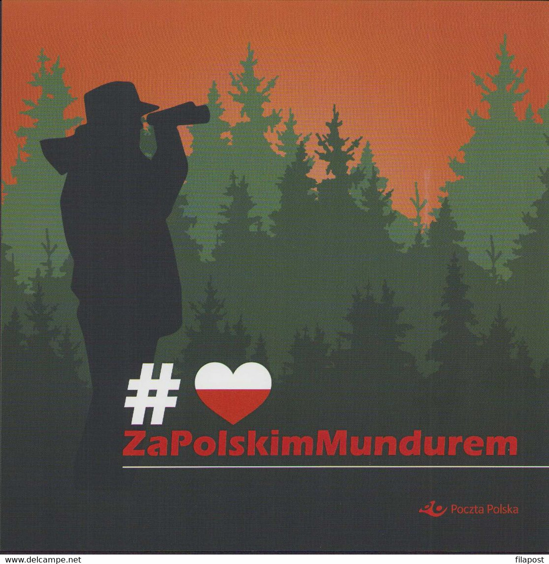 Poland 2022 Booklet / #ZaPolskimMundurem, Services Polish Army, Border Guard, Police / With Stamp MNH** New!!! - Postzegelboekjes