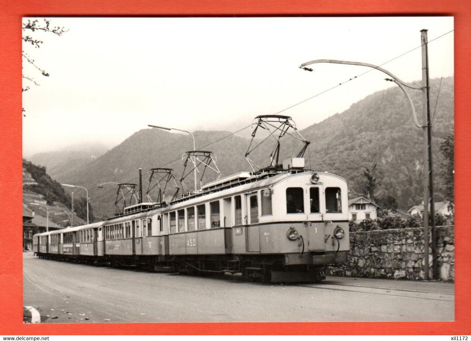 ZPR-16 Train Aigle-Sépey-Diablerets Photo Hadorn En 1977  NC GF - Aigle