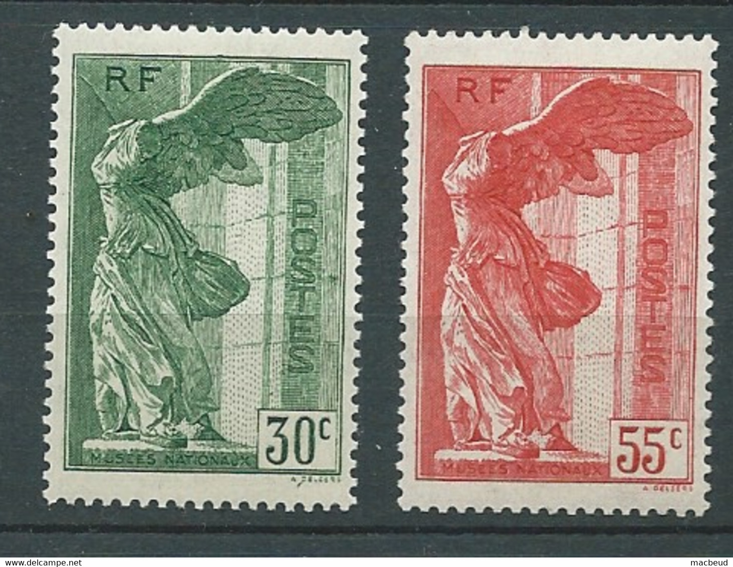 France  -  - Yvert N° 354 / 355  * , 2 Valeurs   Trace Charnière  Très Légère  - Pal 10427 - Nuovi