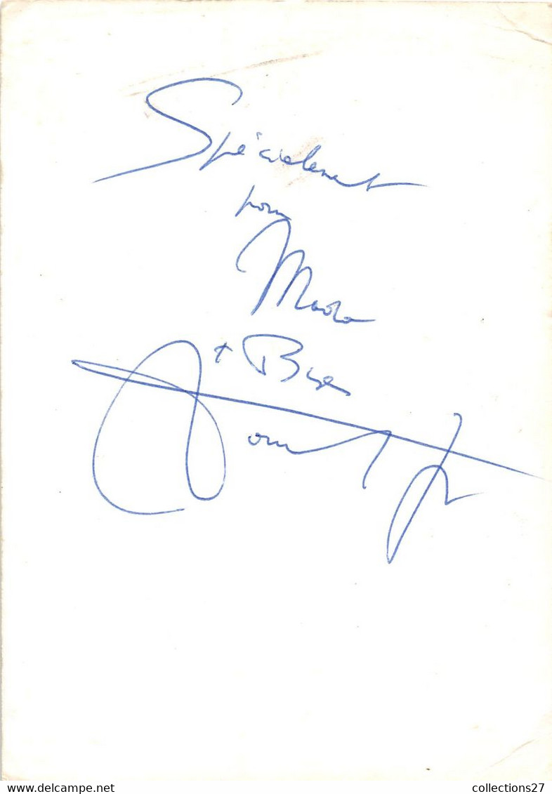 ANDRE TORRENT - CARTE - CPMS - AUTOGRAPHIE - Sonstige & Ohne Zuordnung