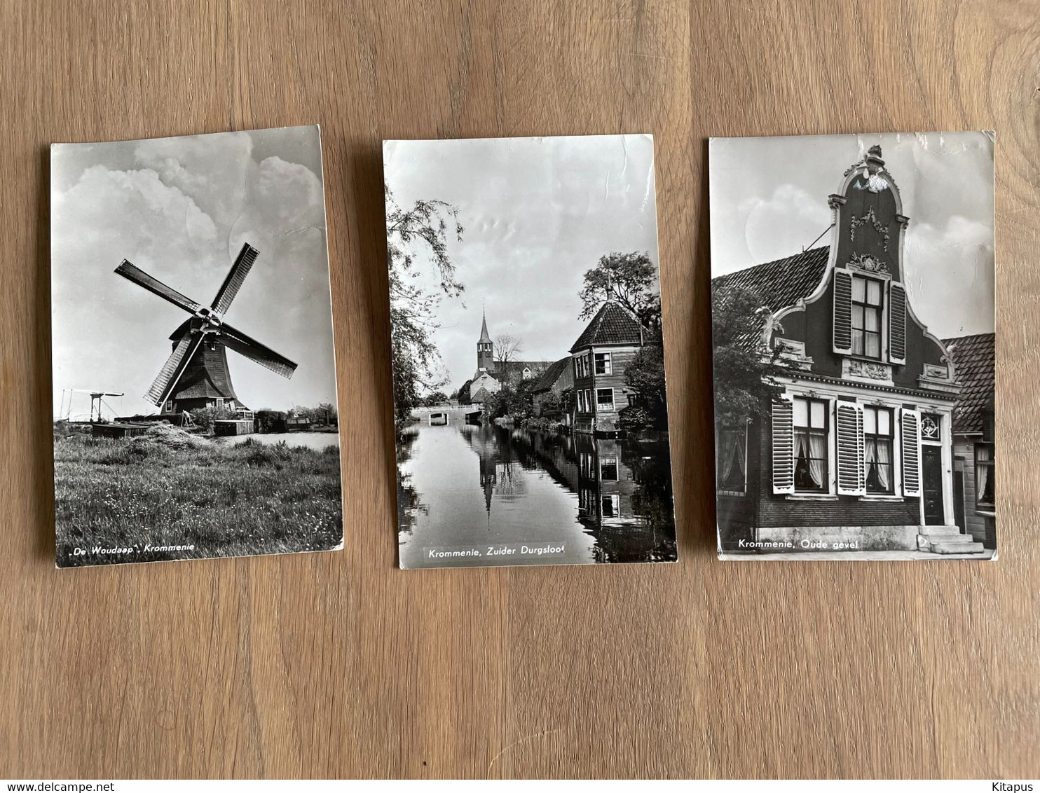 KROMMENIE Set Of 3 Vintage Postcards Netherlands - Krommenie