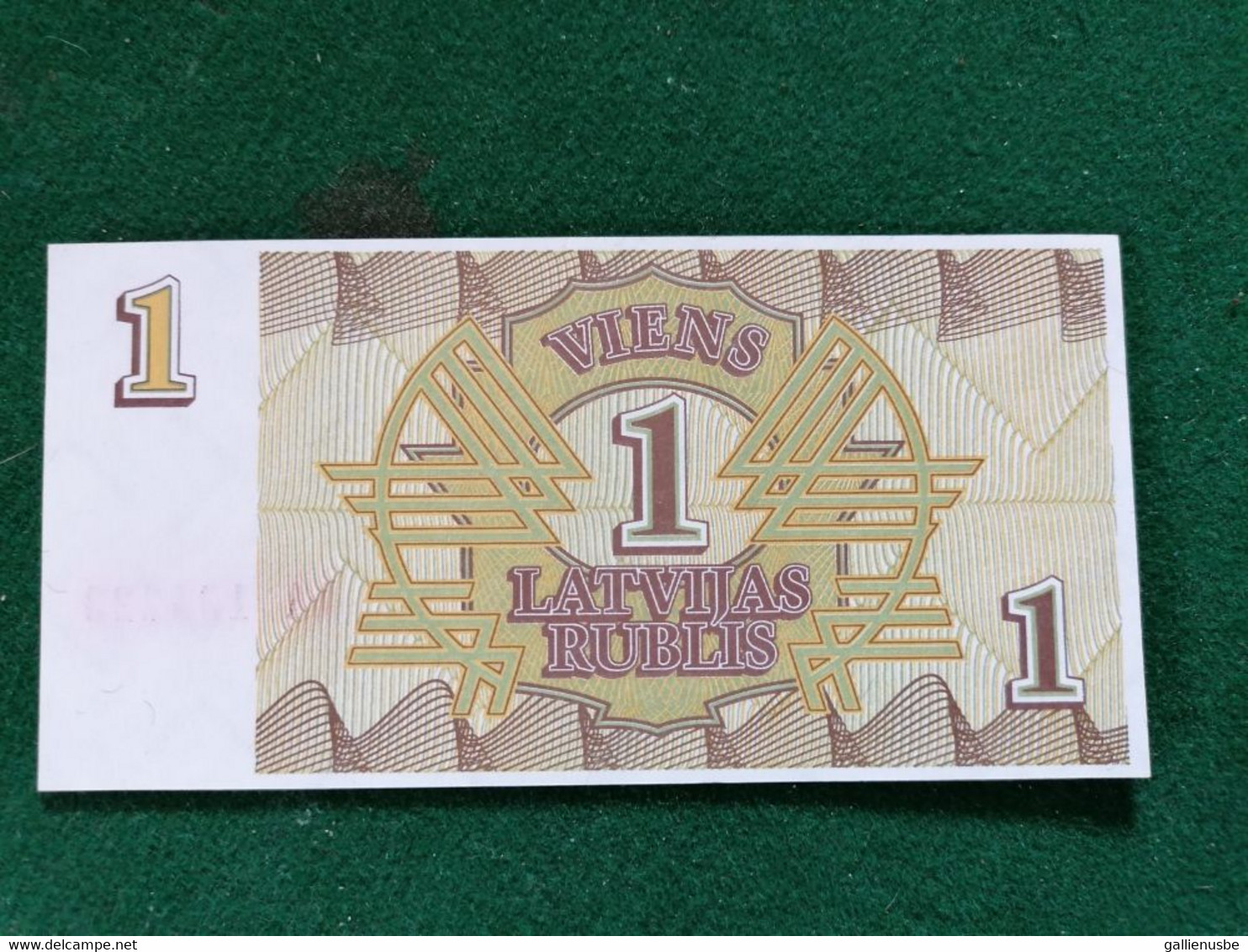 Latvia -  1latvijas Rublis  - 1992  - Unc - Superbe - Lettonie