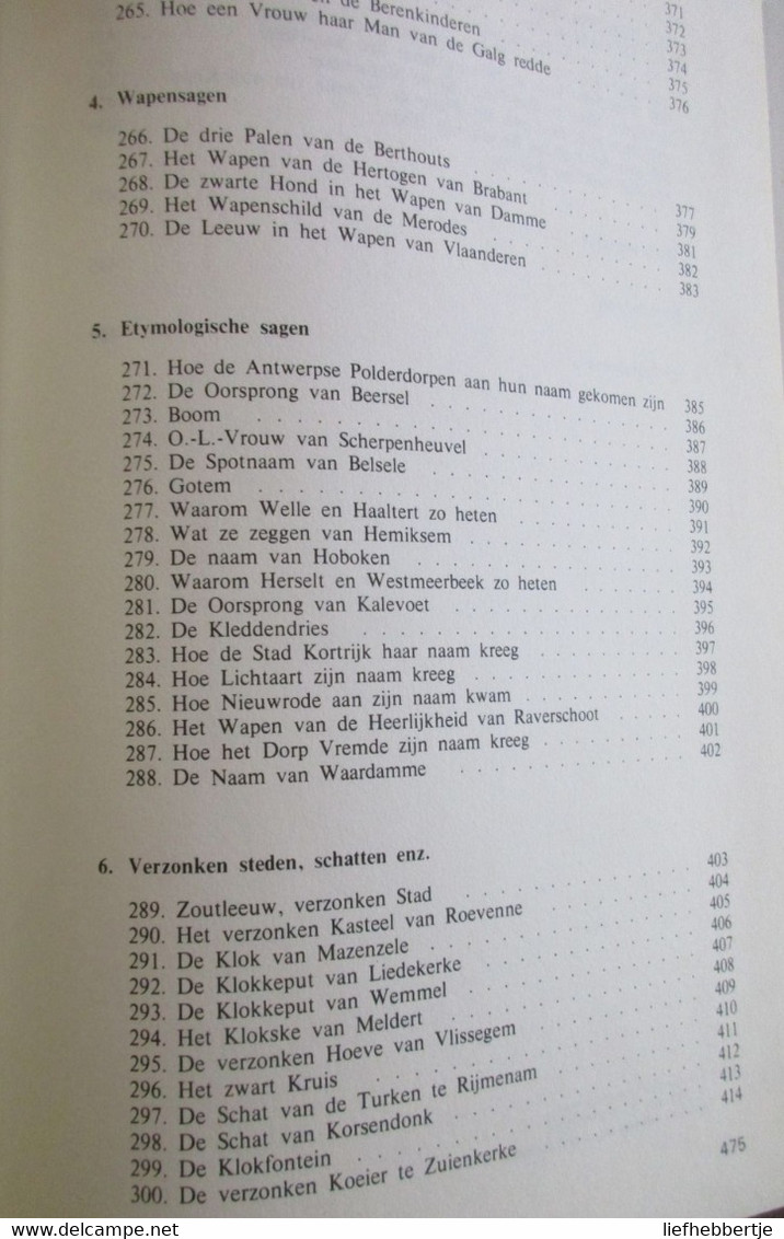 Vlaams Sagenboek - K. Peeters - 1979 - sprookjes / Vlaamse sagen / folkore / heemkunde