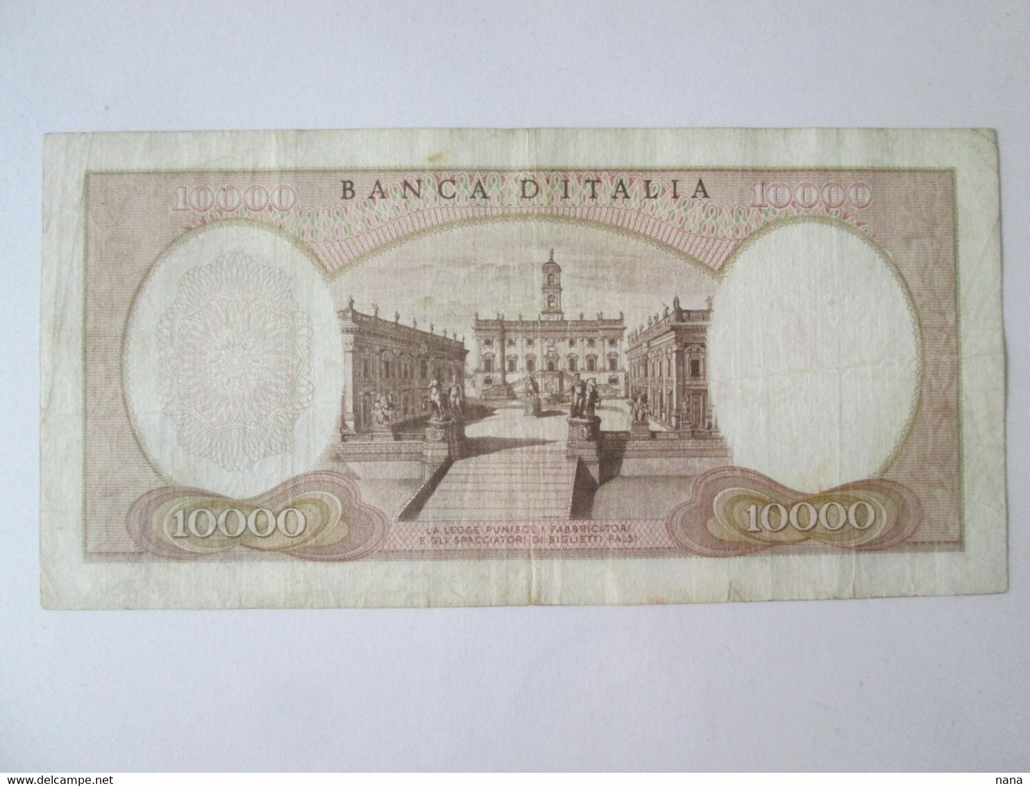 Italy 10000 Lire 1962 Banknote See Pictures - 10.000 Lire