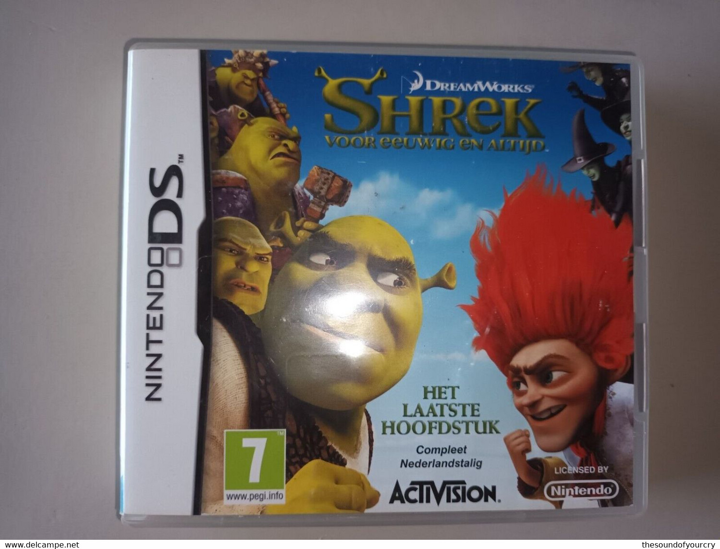 Game Nintendo Ds  Shrek Het Laatste Hoofdstuk - Nintendo DS