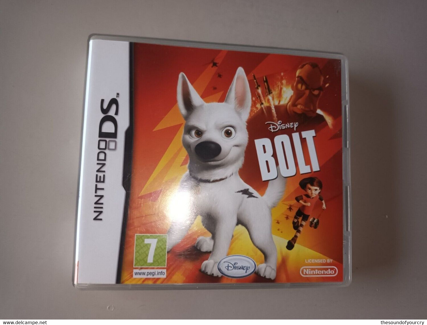 Game Nintendo Ds  Disney  Bolt - Nintendo DS