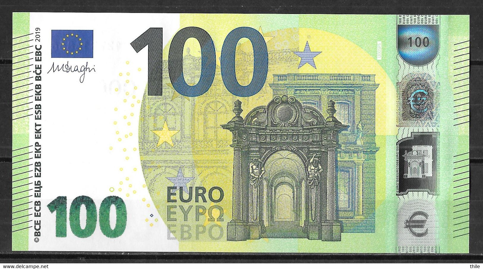 FRANCE - 100 € - UD - U005 F5 - UNC - 100 Euro