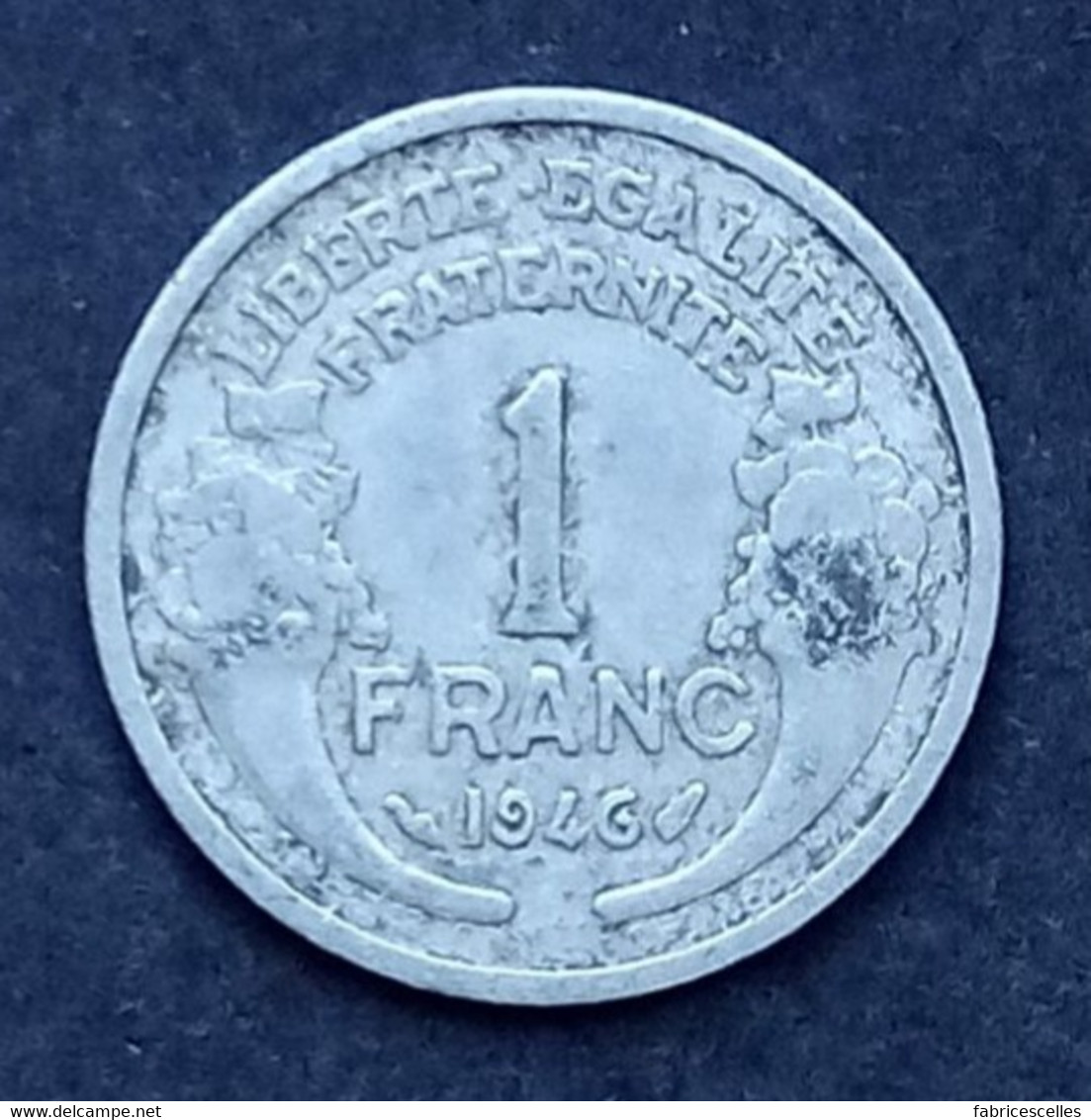 1 Franc Morlon Aluminium 1946 - 1 Franc