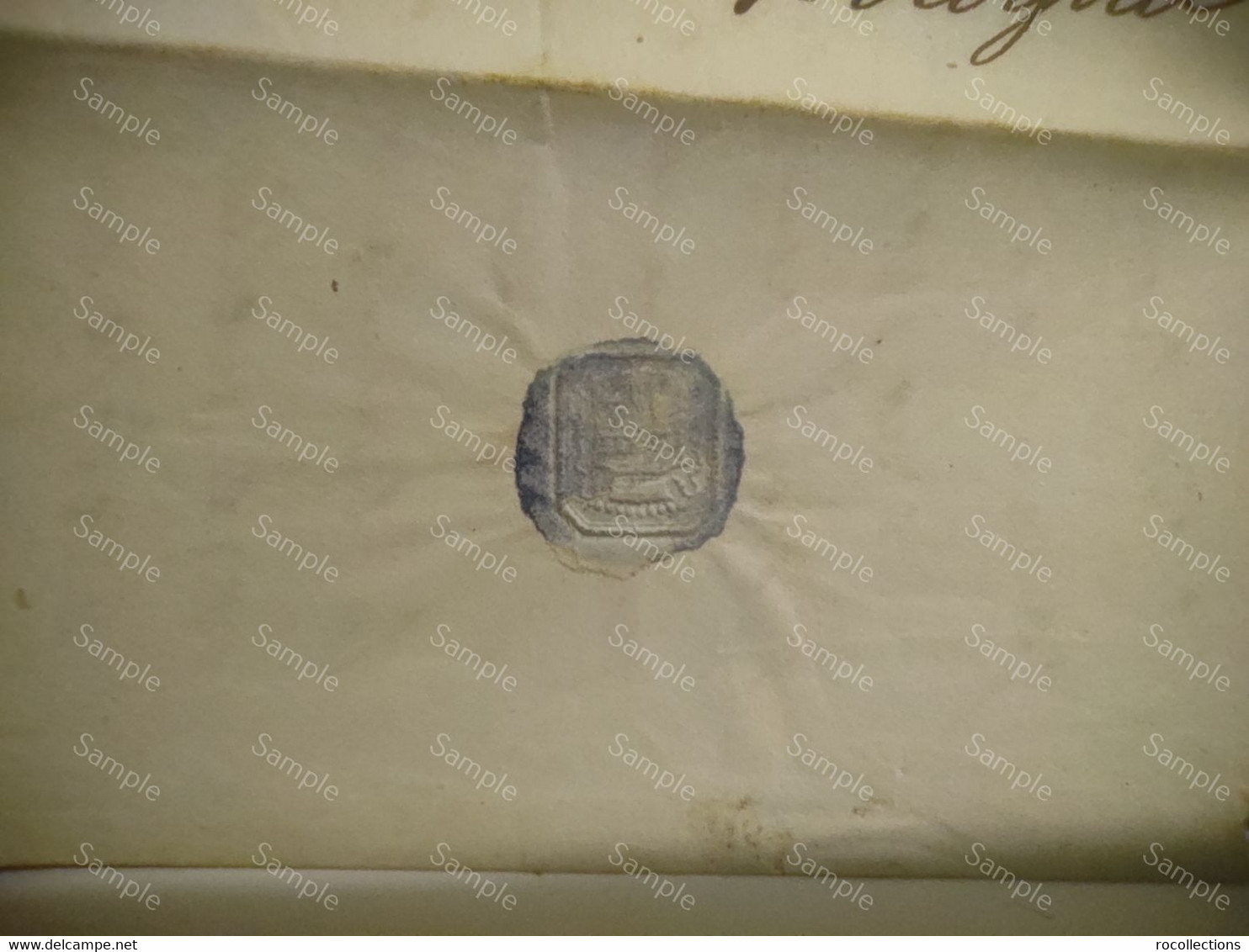 Italy Italia  Folded Letter Bologna Roma 1853 - Romagna