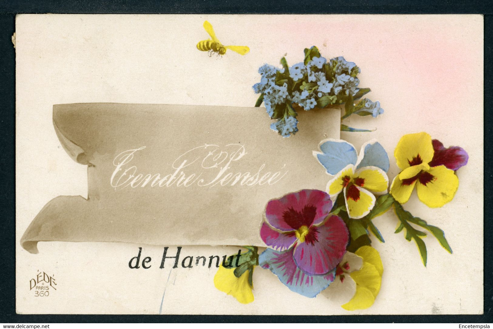 CPA - Carte Postale - Belgique - Hannut - Tendre Pensée De Hannut (CP20504) - Hannuit