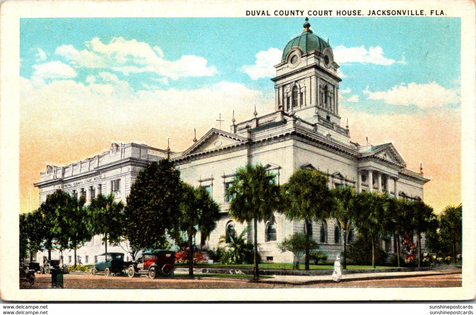 Florida Jacksonville Duval County Court House And Armory 1923 - Jacksonville