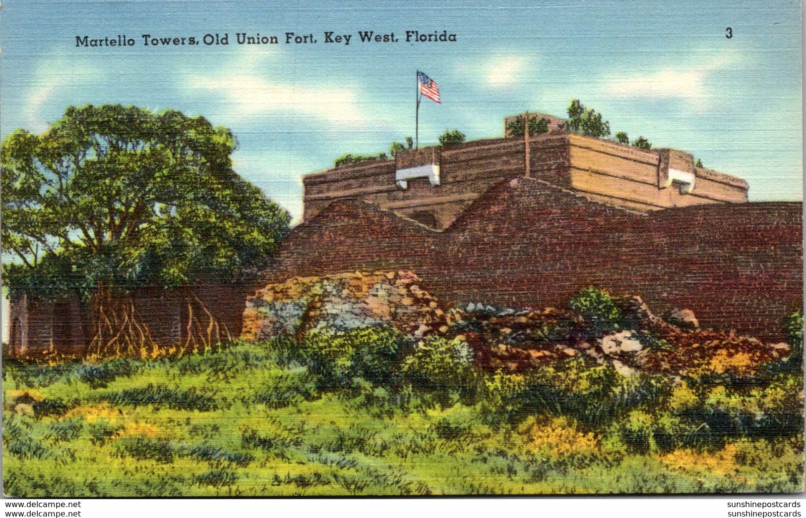 Florida Key West Martello Towers Old Union Fort - Key West & The Keys