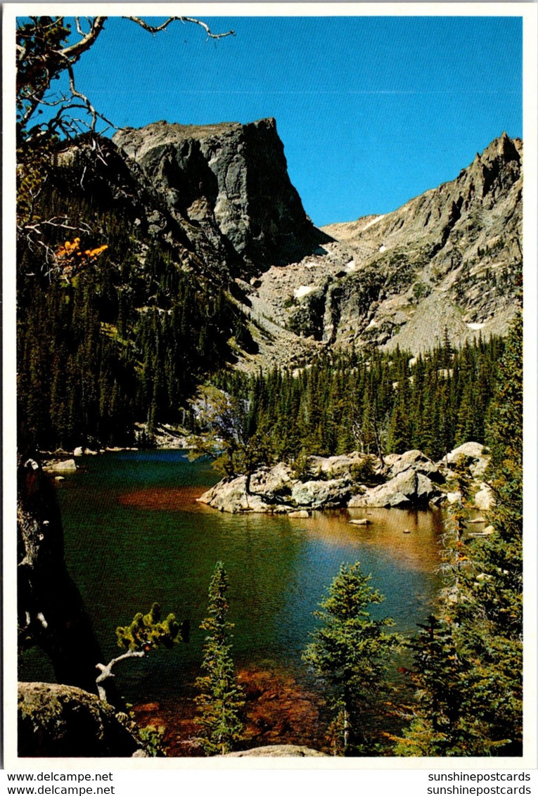 Colorado Rocky Mountains Dream Lake And Hallets Peak - Rocky Mountains