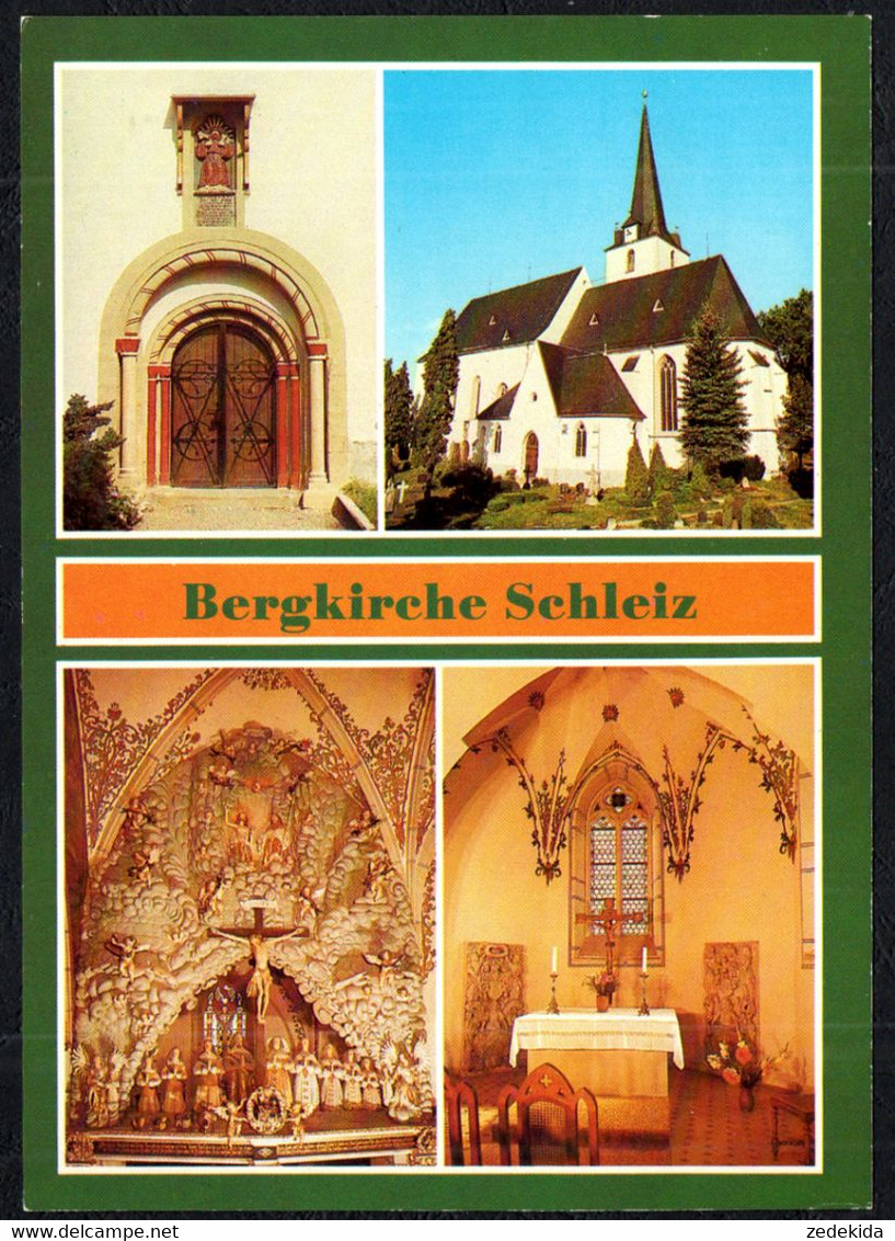 F7929 - TOP Schleiz - Kirche Bergkirche - Bild Und Heimat Reichenbach - Schleiz