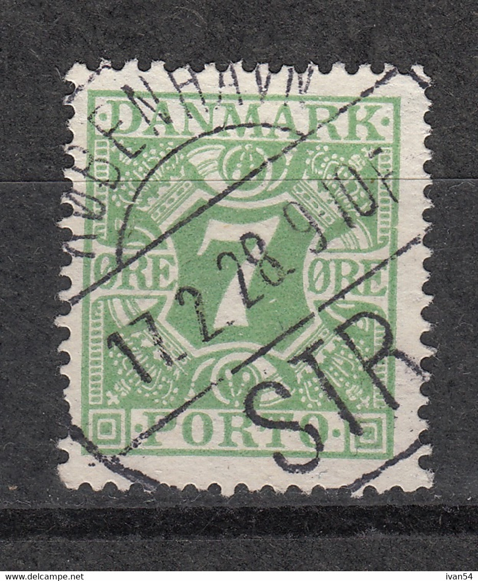 DENEMARKEN TAXE N° 11A (1921-27)  (0). : Cijfer - Chiffre - Postage Due