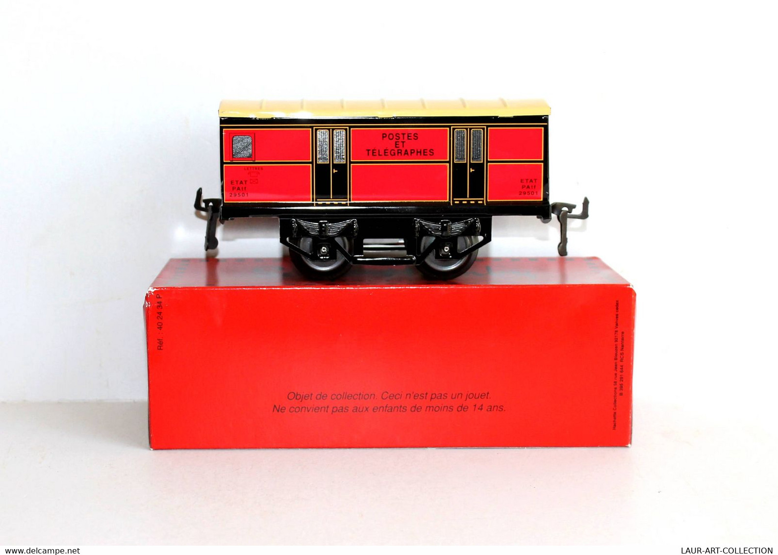 SERIE HORNBY - WAGON MARCHANDISE - ECH O N°402385S - POSTES ET TELEGRAPHES 29501 / FERROVIAIRE TRAIN CHEMIN FER (2105.19 - Wagons Voor Passagiers