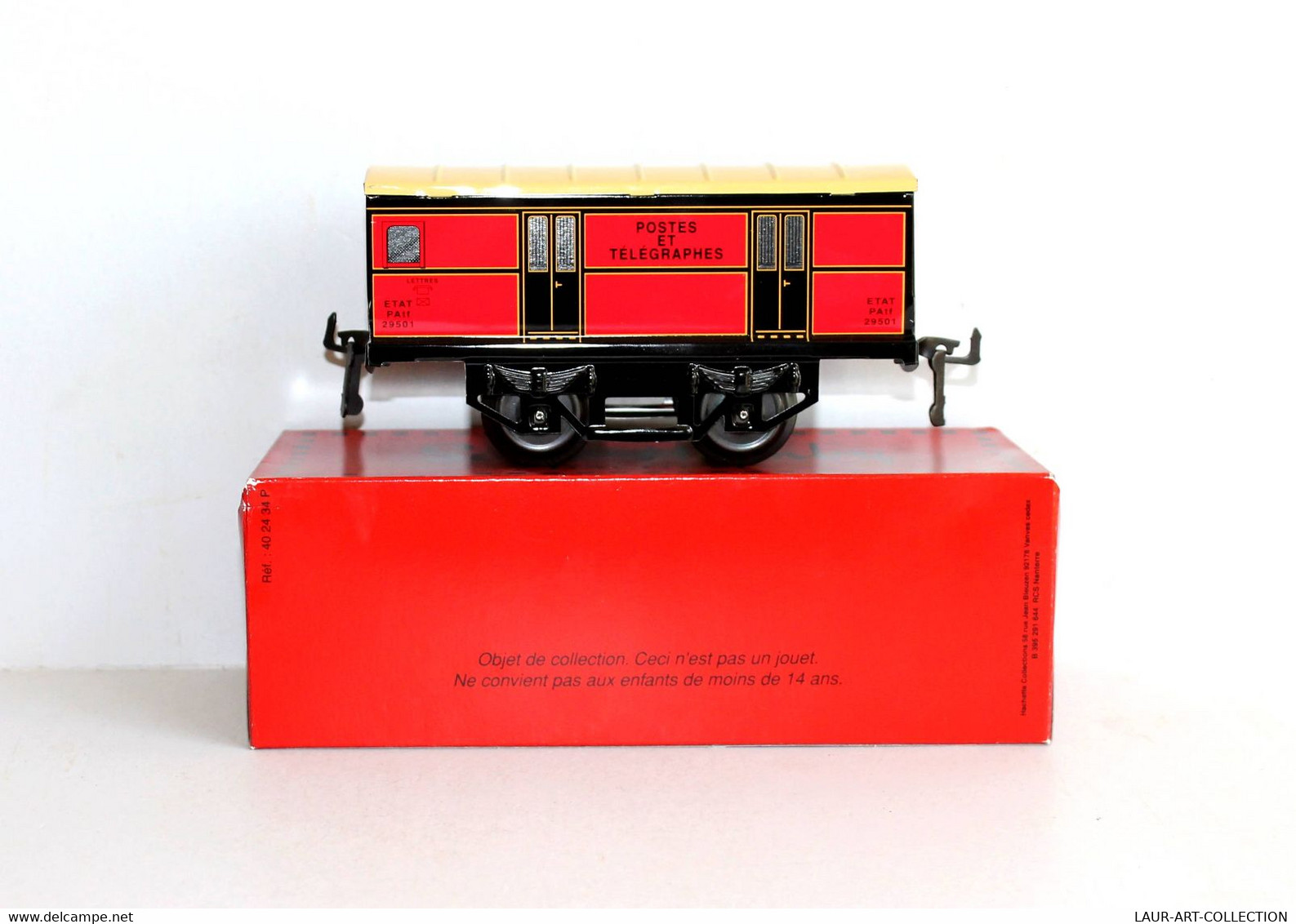 SERIE HORNBY - WAGON MARCHANDISE - ECH O N°402385S - POSTES ET TELEGRAPHES 29501 / FERROVIAIRE TRAIN CHEMIN FER (2105.19 - Passagierwagen