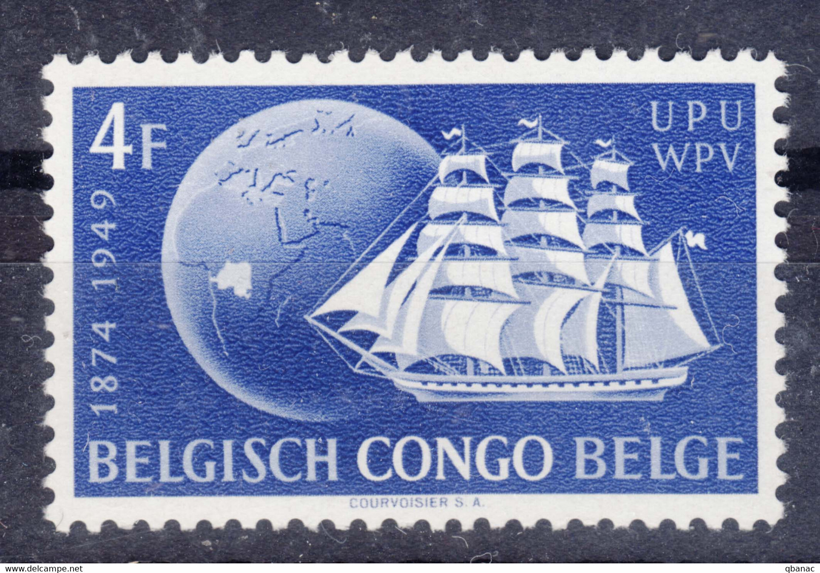 Belgian Congo, Congo Belge 1949 Mi#290 Mint Hinged - Neufs