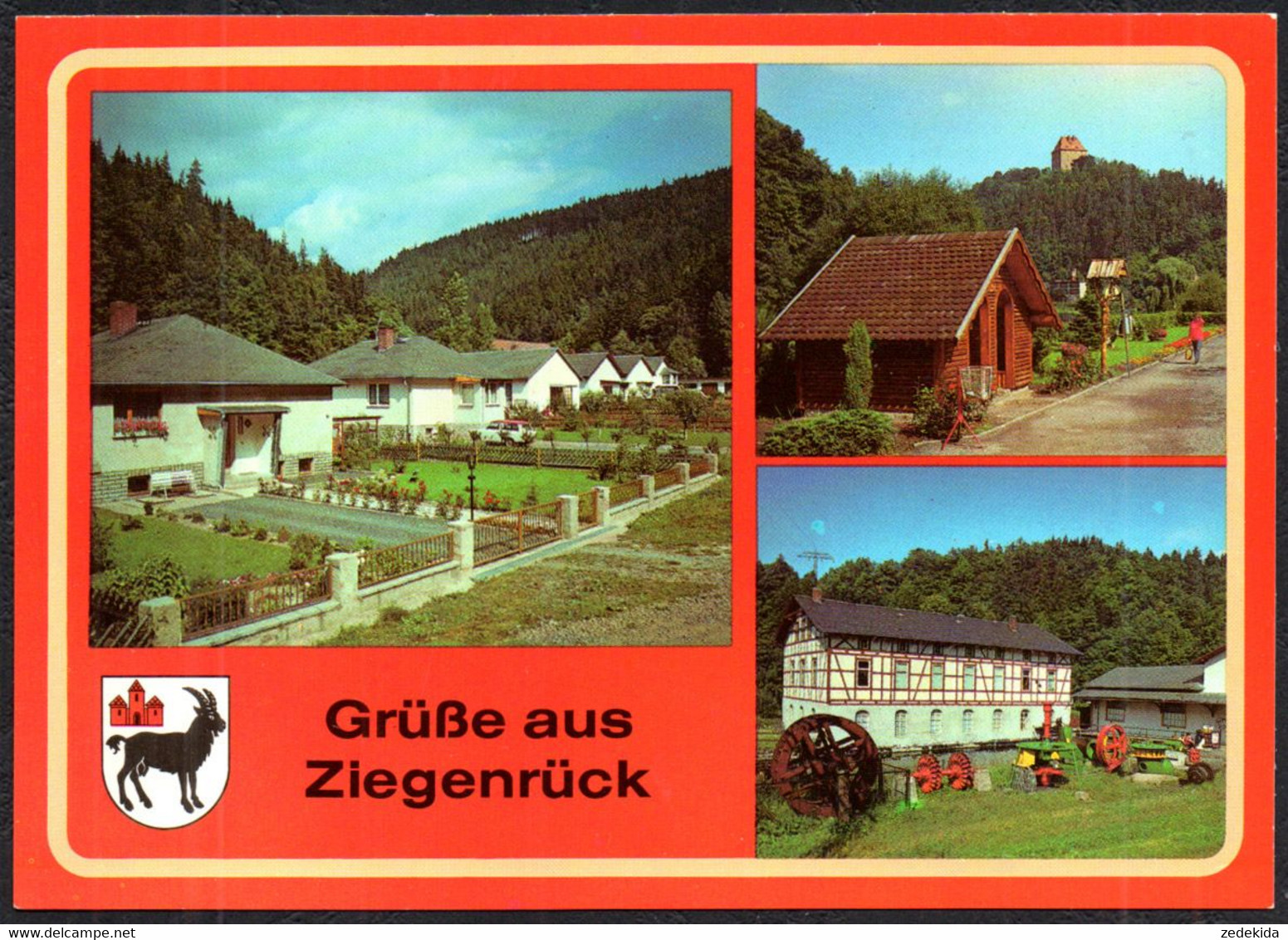 F7980 - TOP Ziegenrück Jugendherberge - Bild Und Heimat Reichenbach - Ziegenrück