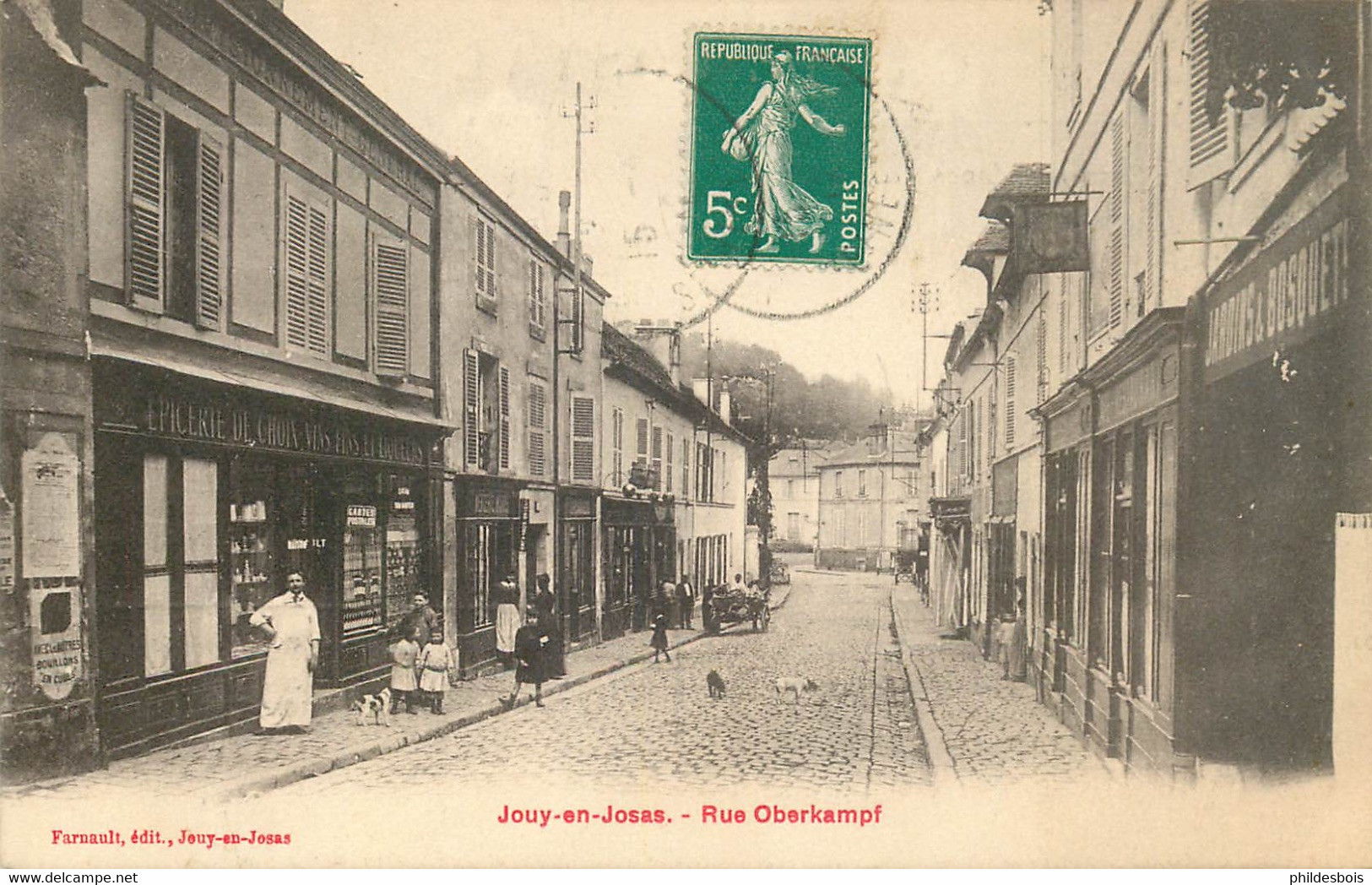 YVELINES  JOUY EN JOSAS Rue D'Oberkampf - Jouy En Josas